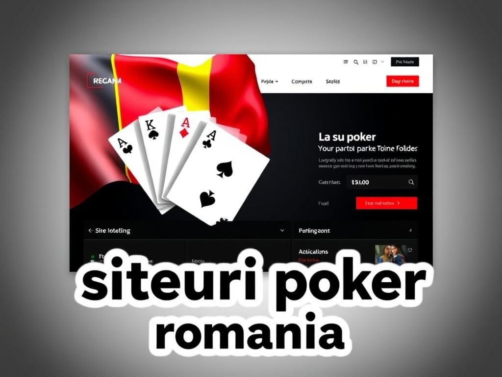 siteuri poker romania